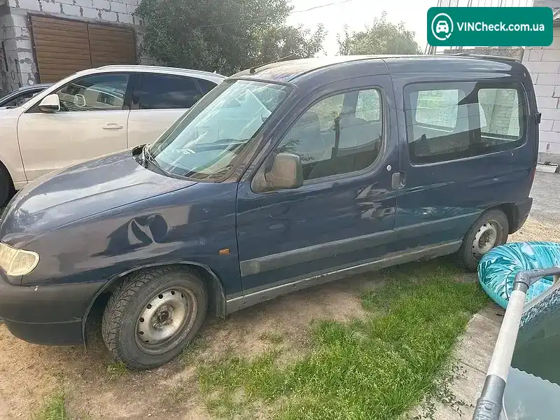 Peugeot Partner 2000, фото з оголошення 1 з 5, VIN VF35BKFXE60267519