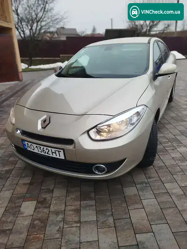 Renault Fluence 2010, фото з оголошення 2 з 21, VIN VF1LZBF0543653715
