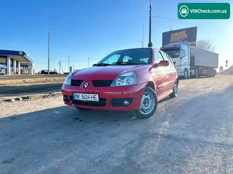 Renault Clio 2008, фото з оголошення 1 з 11, VIN VF1BB1KEF40491034