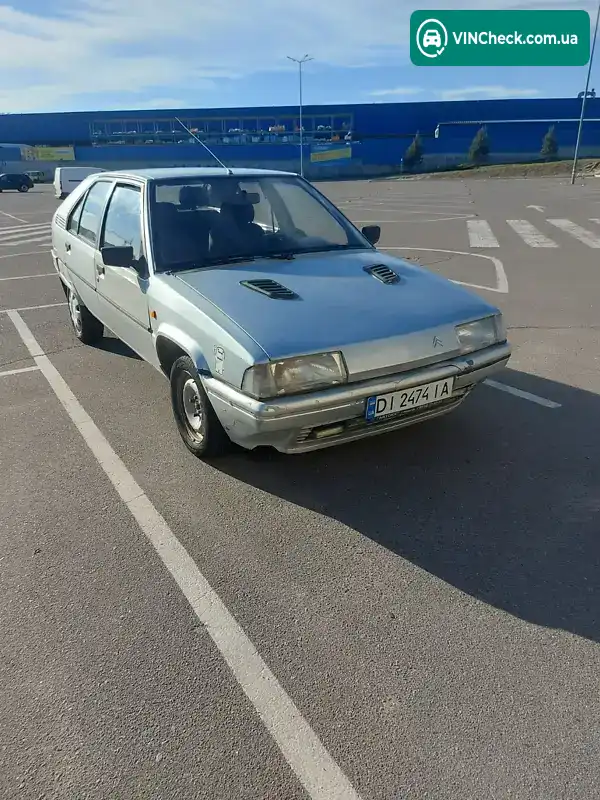 Citroen BX 1987, фото з оголошення 1 з 14, VIN VF7XBXC0034XC9704