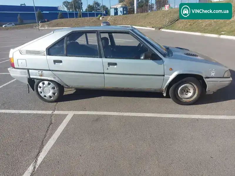 Citroen BX 1987, фото з оголошення 2 з 14, VIN VF7XBXC0034XC9704