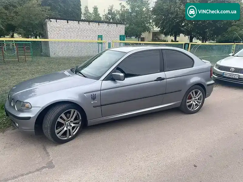 BMW 3 Series 2003, фото з оголошення 2 з 13, VIN WBAAT910X0KS17569
