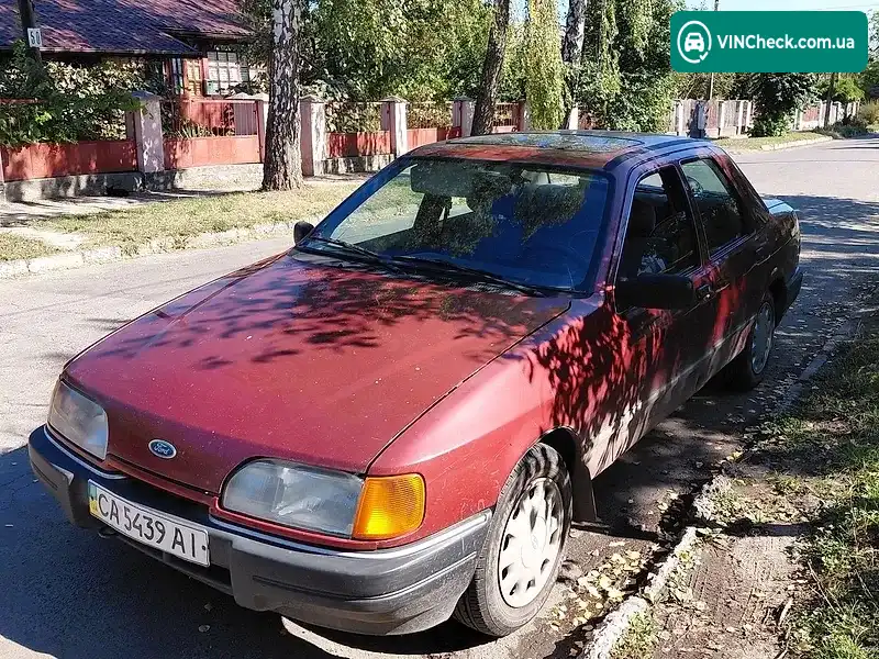 Ford Sierra 1987, фото з оголошення 1 з 14, VIN WF0FXXGBBFHT62836