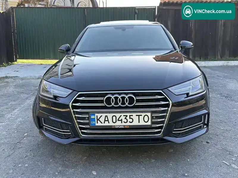 Audi A4 2018, фото з оголошення 2 з 21, VIN WAUANAF43JN012828