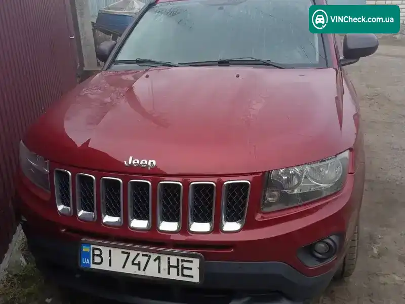 Jeep Compass 2015, фото з оголошення 1 з 5, VIN 1C4NJDBB7FD282776