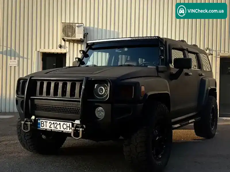 Hummer H3 2006, фото з оголошення 2 з 20, VIN 5GTDN136268112746
