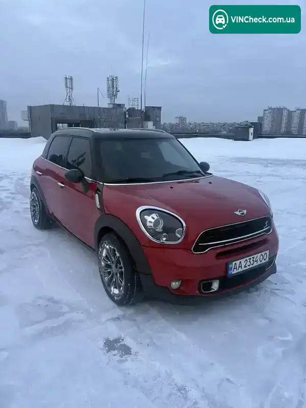 MINI Countryman 2014, фото з оголошення 1 з 21, VIN WMWZC5C58EWP37578
