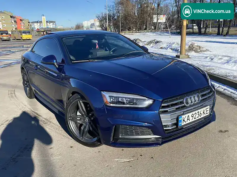 Audi A5 2017, фото з оголошення 1 з 20, VIN WAUTNAF55JA004500