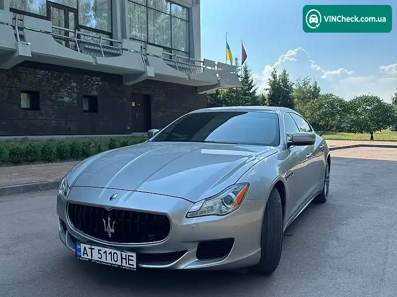 Maserati Quattroporte 2013, фото з оголошення 1 з 9, VIN ZAMPP56B001070522