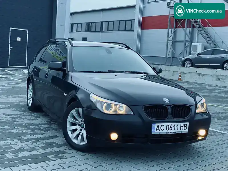 BMW 5 Series 2005, фото з оголошення 1 з 20, VIN WBANJ51030B411828