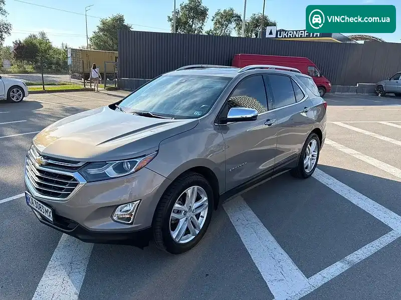 Chevrolet Equinox 2018, фото з оголошення 1 з 18, VIN 3GNAXVEV9JS618078