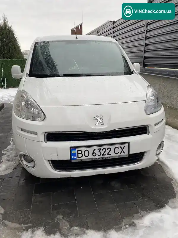 Peugeot Partner 2012, фото з оголошення 1 з 16, VIN VF37J9HN0CJ581441