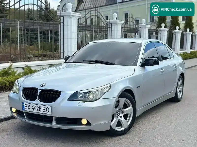 BMW 5 Series 2004, фото з оголошення 1 з 20, VIN WBANA51020B042069