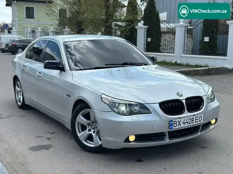 BMW 5 Series 2004, фото з оголошення 2 з 20, VIN WBANA51020B042069