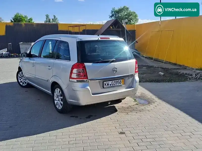 Opel Zafira 2008, фото з оголошення 2 з 20, VIN W0L0AHM758G176455