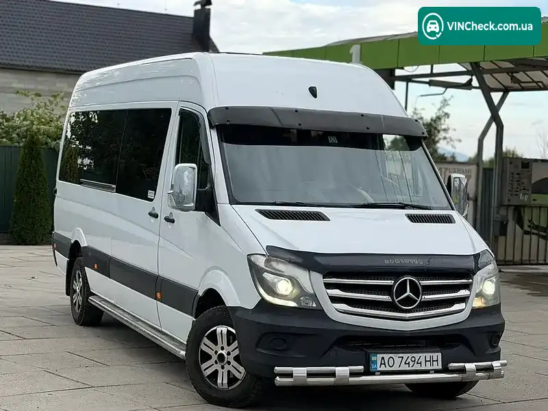 Mercedes-Benz Sprinter 2015, фото з оголошення 2 з 15, VIN WDB9066351P202864