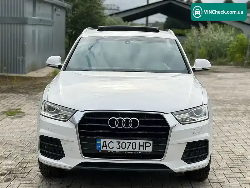 Audi Q3 2016, фото з оголошення 2 з 20, VIN WA1BCCFS7HR003926