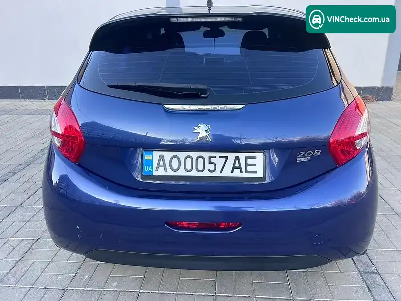 Peugeot 208 2012, фото з оголошення 2 з 8, VIN VF3CC8HP0CT144631