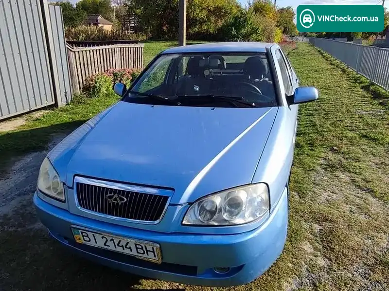 Chery A15 2008, фото з оголошення 2 з 8, VIN LVVDA11B68D209192