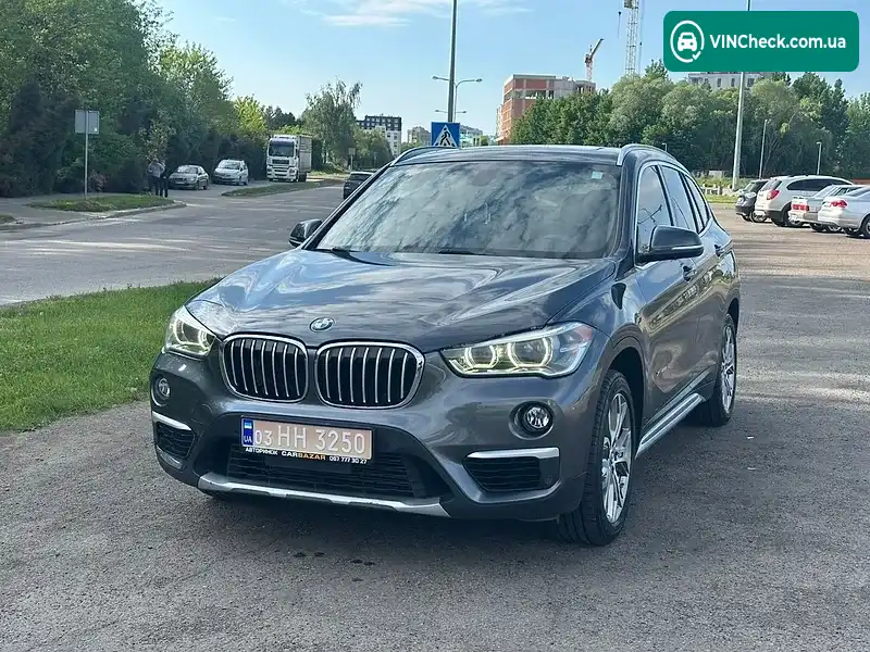 BMW X1 2017, фото з оголошення 2 з 20, VIN WBXHT3Z33H4A65220