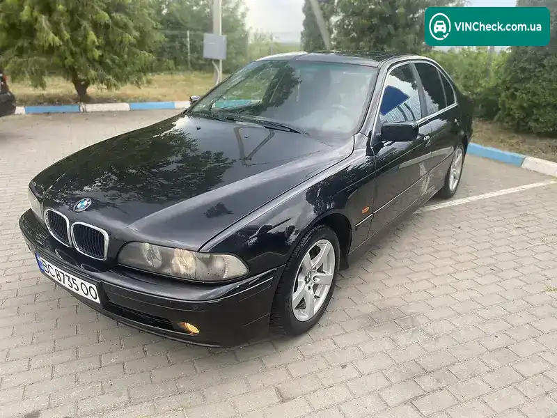 BMW 5 Series 2001, фото з оголошення 1 з 20, VIN WBADT11040GY53258