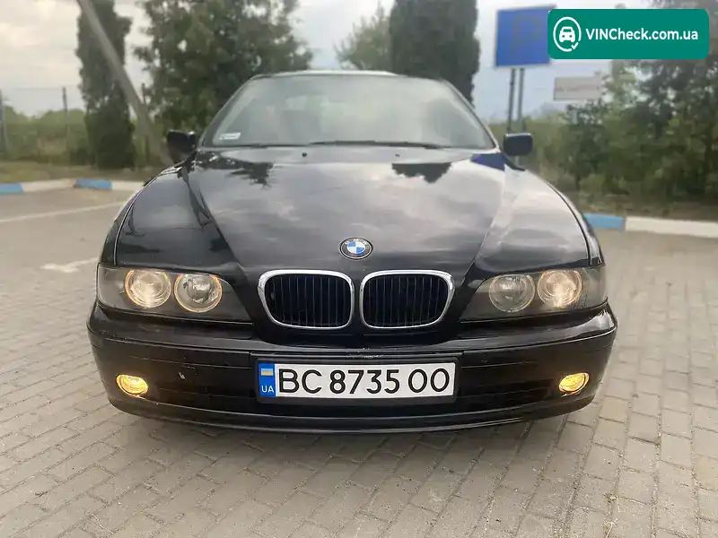 BMW 5 Series 2001, фото з оголошення 2 з 20, VIN WBADT11040GY53258