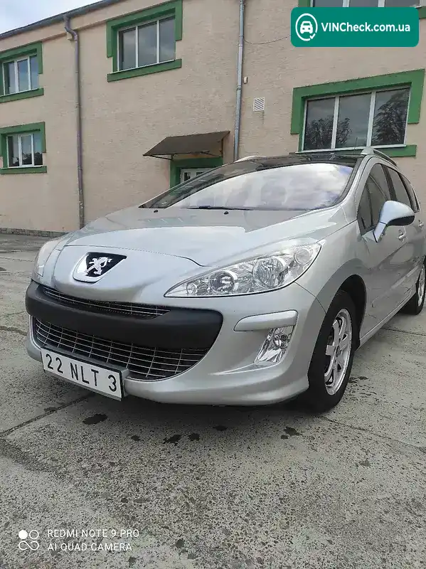 Peugeot 308 2009, фото з оголошення 2 з 20, VIN VF30U5FS0CS055295