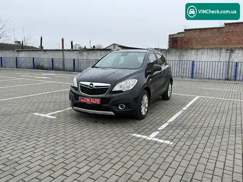 Opel Mokka 2013, фото з оголошення 1 з 20, VIN W0LJC7EL3DB088199