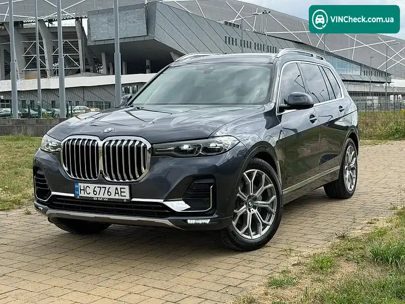 BMW X7 2019, фото з оголошення 2 з 20, VIN 5UXCW2C05L9B59147