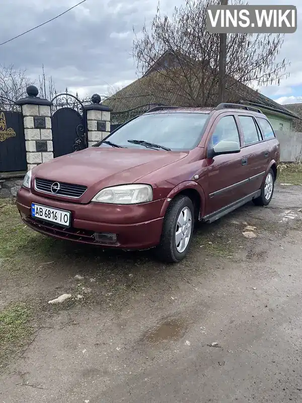 Opel Astra 2000, фото з оголошення 2 з 14, VIN W0L0TGF35Y2116093