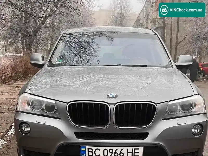 BMW X3 2012, фото з оголошення 1 з 8, VIN WBAWY310100A51641