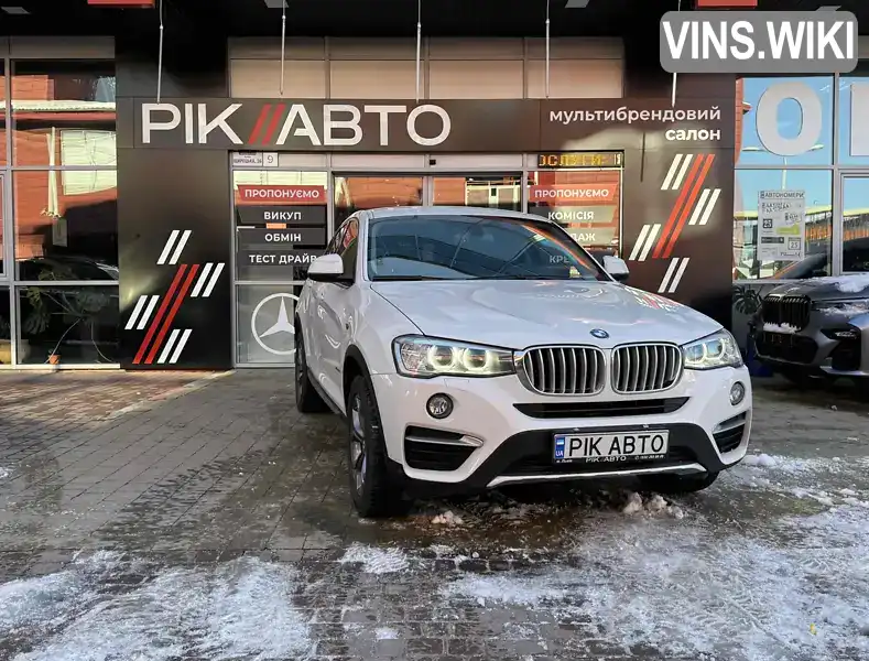 BMW X4 2016, фото з оголошення 1 з 21, VIN WBAXW110400P52248