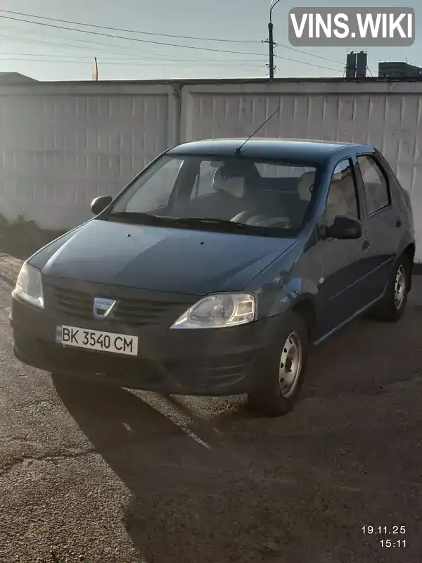 Dacia Logan 2008, фото з оголошення 2 з 11, VIN UU1LSDAAH40322995