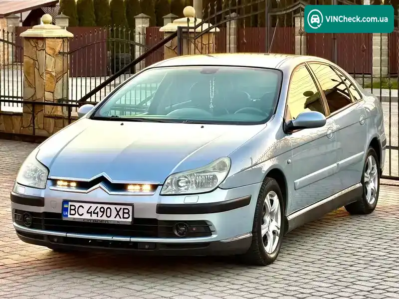 Citroen C5 2004, фото з оголошення 2 з 21, VIN VF7RCRFJC76603342