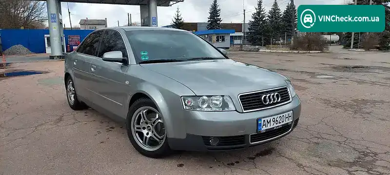 Audi A4 2002, фото з оголошення 1 з 20, VIN WAUZZZ8E33A107699