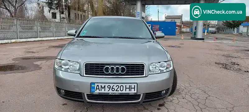 Audi A4 2002, фото з оголошення 2 з 20, VIN WAUZZZ8E33A107699