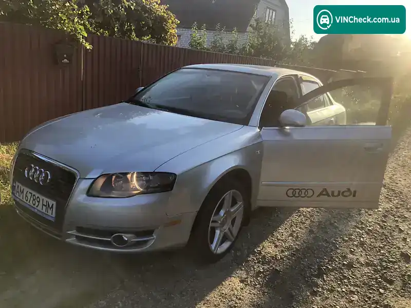 Audi A4 2007, фото з оголошення 1 з 13, VIN WAUDF78E07A130354
