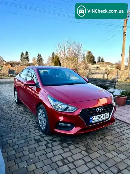 Hyundai Accent 2018, фото з оголошення 1 з 21, VIN 3KPC24A34KE058405