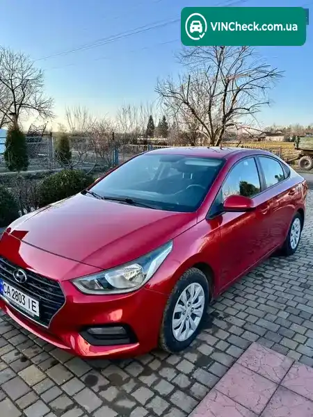 Hyundai Accent 2018, фото з оголошення 2 з 21, VIN 3KPC24A34KE058405