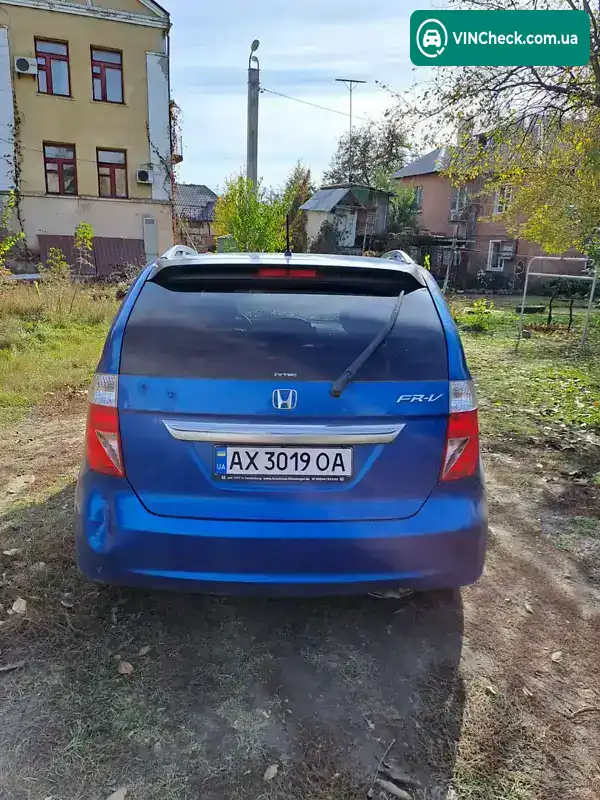 Honda FR-V 2005, фото з оголошення 2 з 12, VIN JHMBE37606S200450