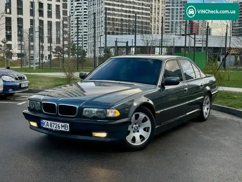 BMW 7 Series 2000, фото з оголошення 1 з 21, VIN WBAGE41000DN20677