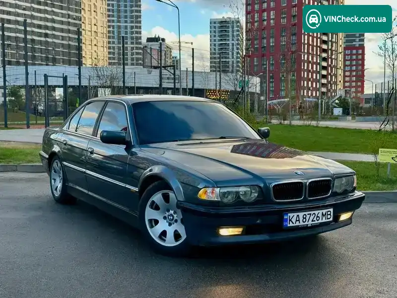 BMW 7 Series 2000, фото з оголошення 2 з 21, VIN WBAGE41000DN20677