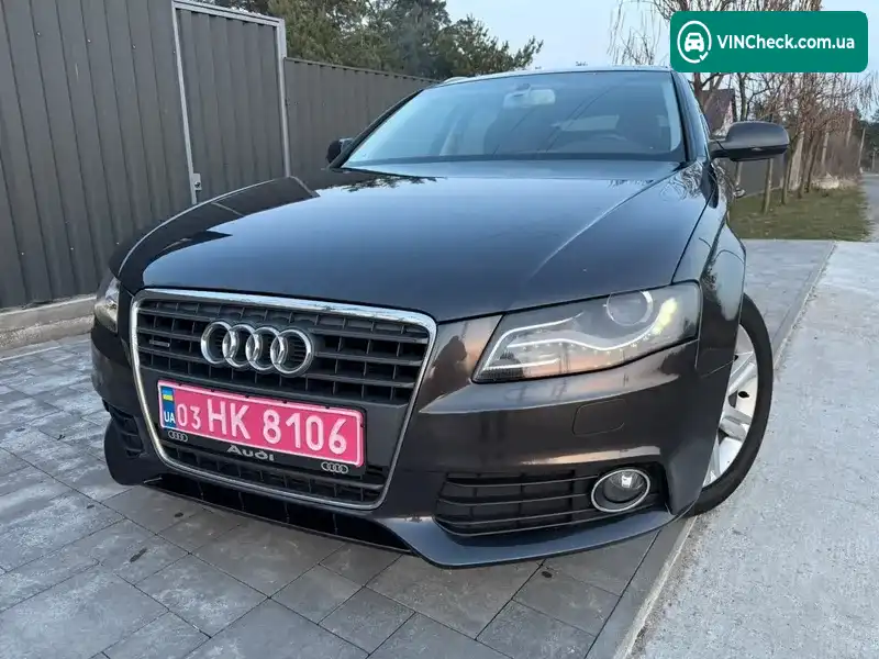 Audi A4 2010, фото з оголошення 1 з 20, VIN WAUZZZ8K5AA179524