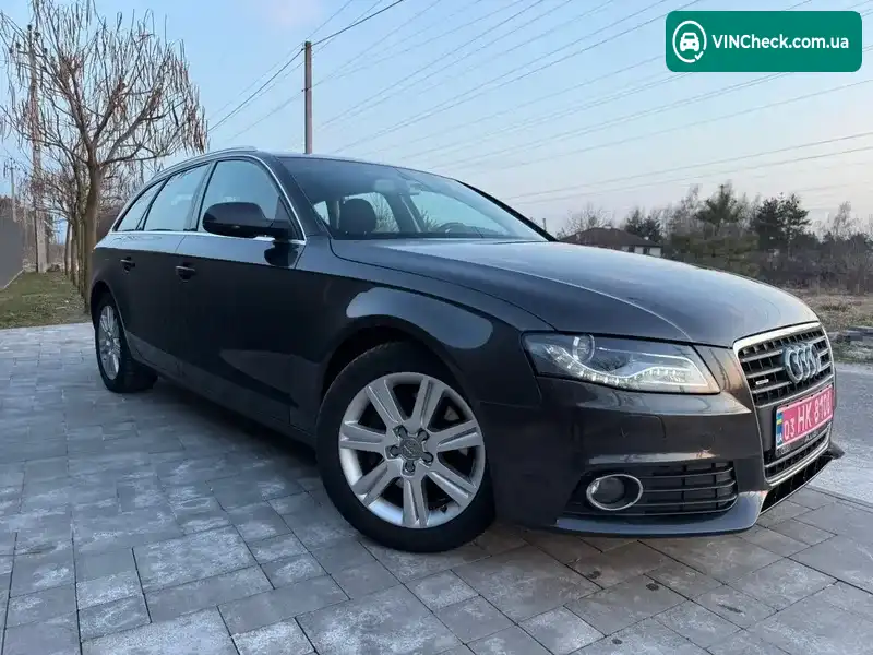 Audi A4 2010, фото з оголошення 2 з 20, VIN WAUZZZ8K5AA179524