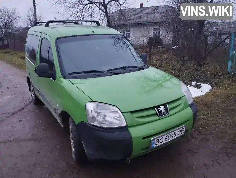 Peugeot Partner 2006, фото з оголошення 1 з 7, VIN VF3GBRHYB96133041