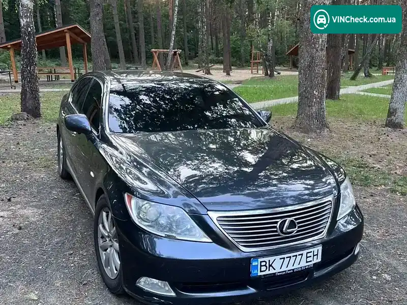 Lexus LS 2007, фото з оголошення 1 з 7, VIN JTHBM46FX75026228
