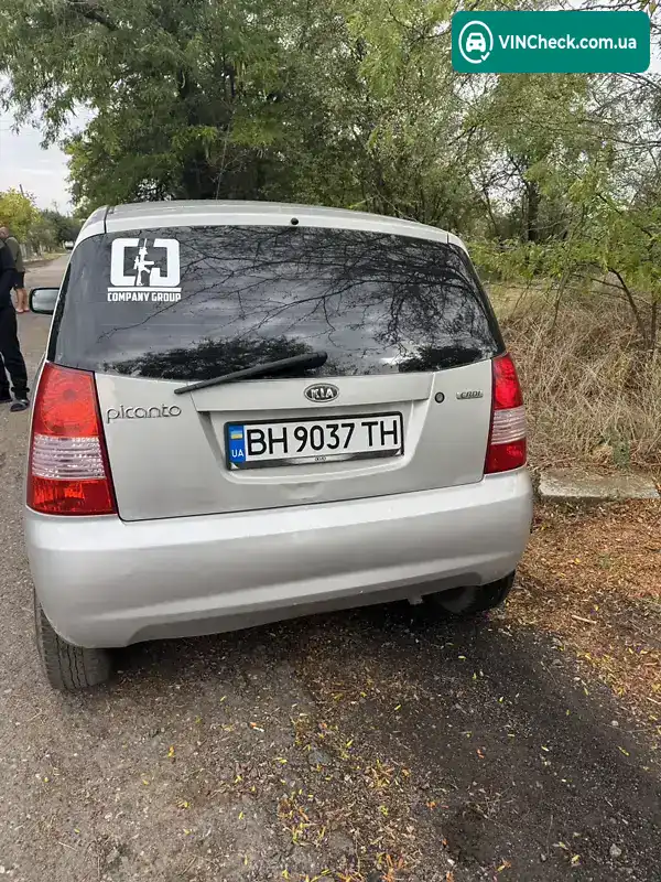 Kia Picanto 2007, фото з оголошення 1 з 5, VIN KNEBA24526T314619