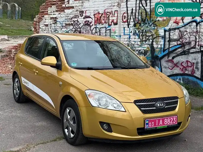 Kia Ceed 2007, фото з оголошення 2 з 20, VIN U5YFF24227L067781
