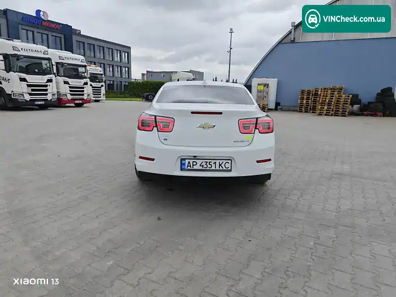 Chevrolet Malibu 2015, фото з оголошення 1 з 10, VIN 1G11C5SA3GF136427