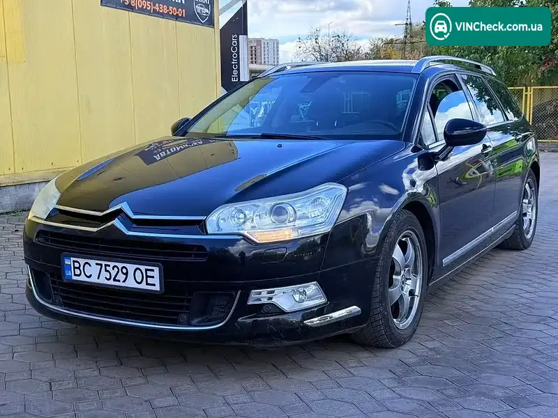 Citroen C5 2008, фото з оголошення 2 з 20, VIN VF7RWUHZJ54065841